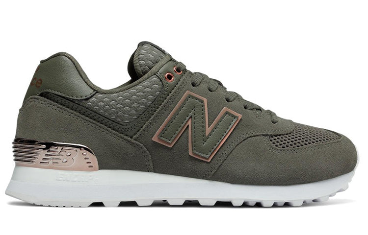 (WMNS) New Balance 574 'Dark Gray Olive Green' WL574FSD