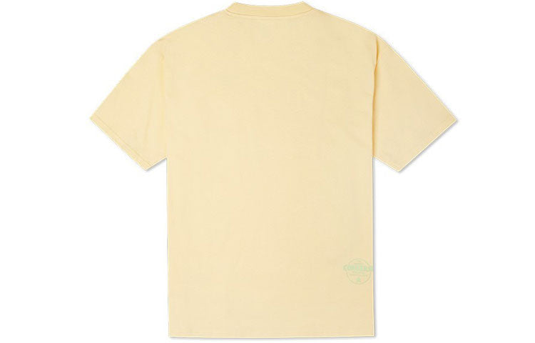 Converse Worldwide Class T-Shirt Asia Sizing 'Yellow' 10021508-A02