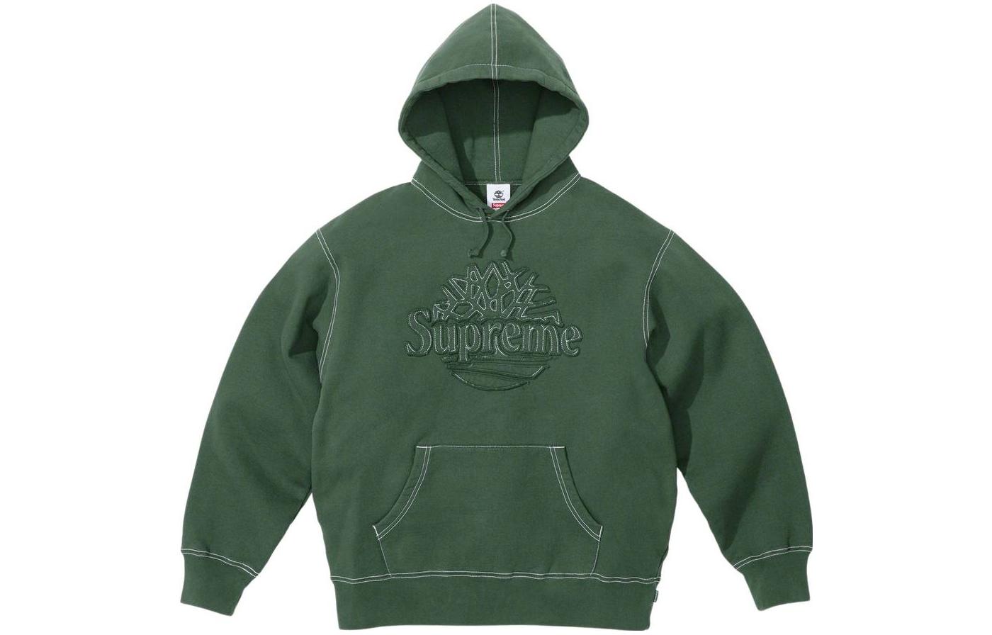 Supreme x TIMBERLAND Hoodie 'Green' SUP-SS23-161