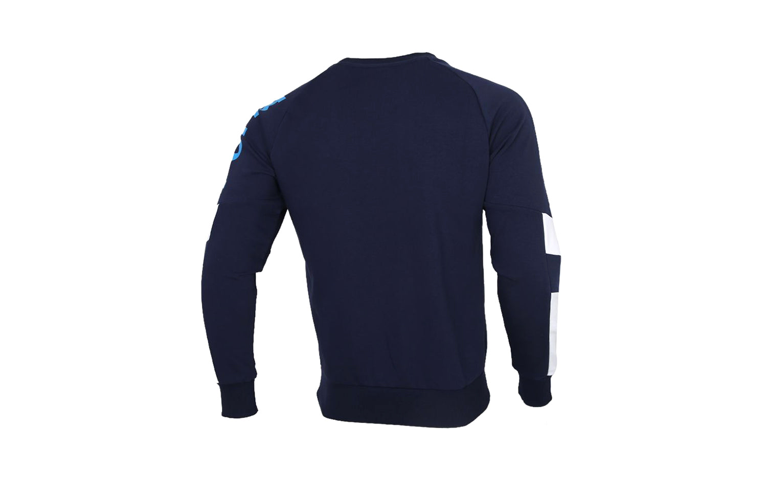PUMA logo Printing Round Neck Pullover Sports Blue 585178-06
