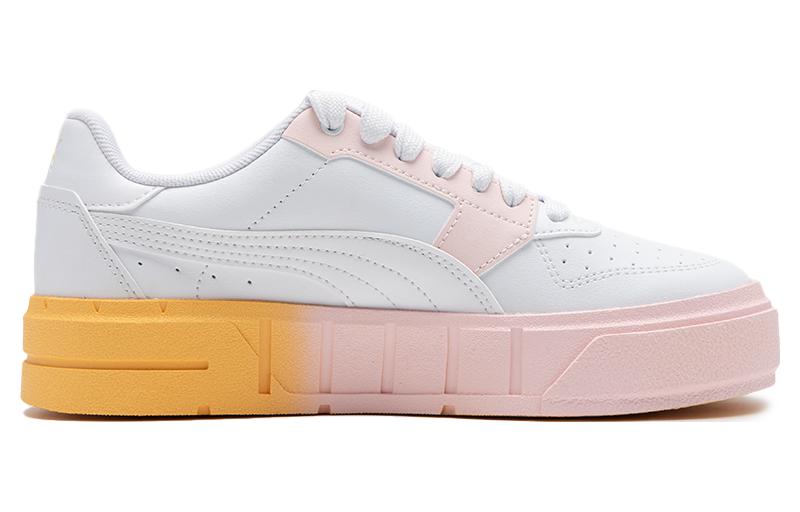 (WMNS) PUMA Cali Court Beach Days 'White Pink Yellow' 393767-01