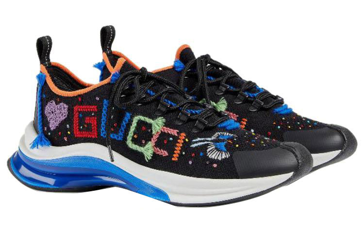 (WMNS) Gucci Run Sneaker 'Lovelight Black' 708645-FAAJQ-1041
