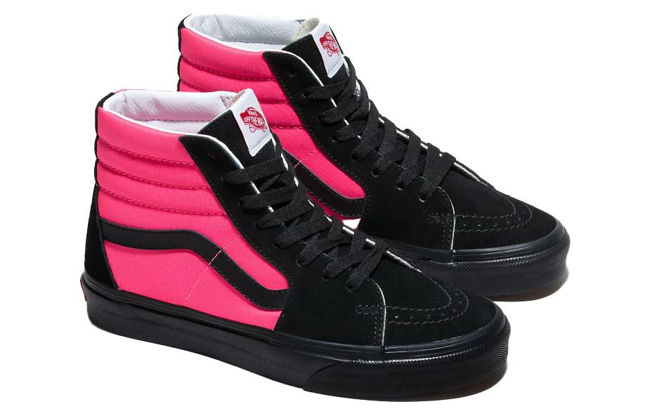 Vans SK8 HI CUSTOMS NEON 'Pink Black' VN0A3VC1445