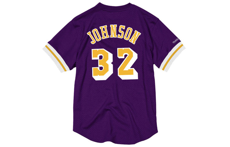 Mitchell & Ness Unisex Johnson Lakers Basketball Purple NNMPSC19040-LALPURP85EJH