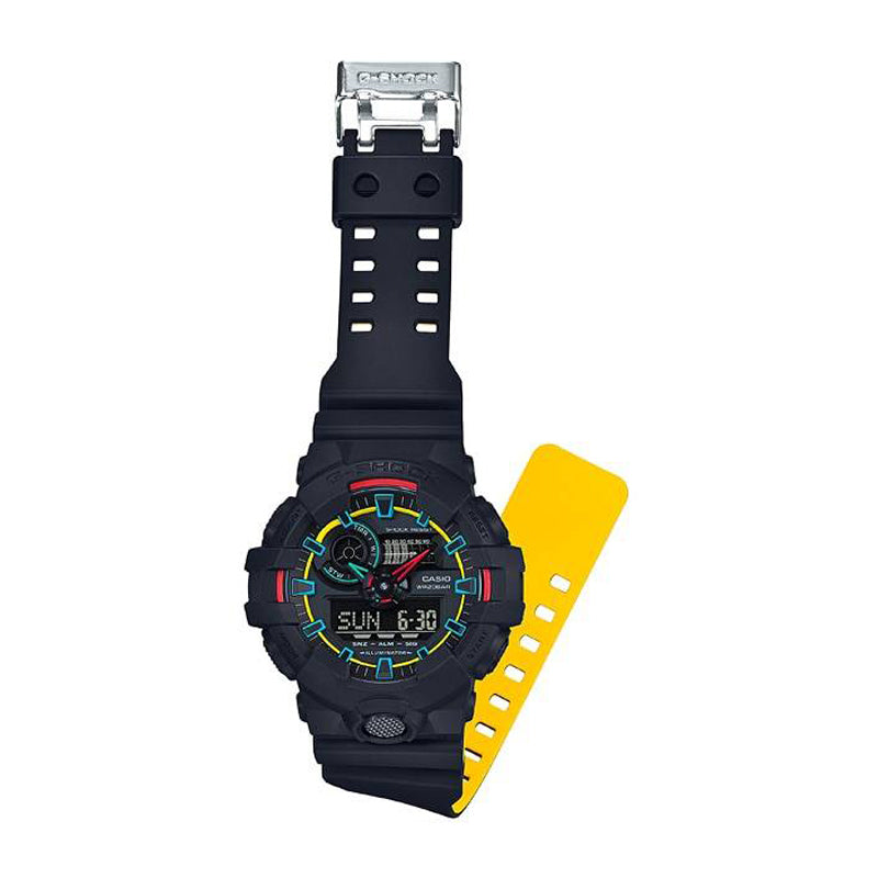 CASIO G-Shock Analog-Digital 'Black' GA-700SE-1A9