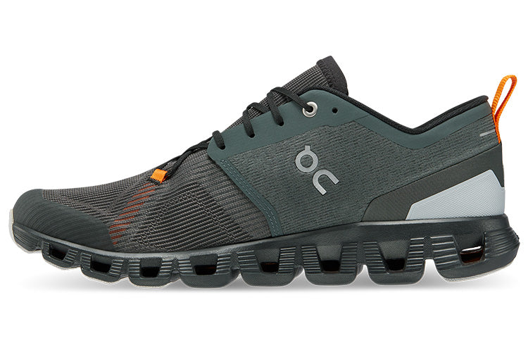 On Running Cloud X 3 Shift 'Dark Green Orange' 66.98466