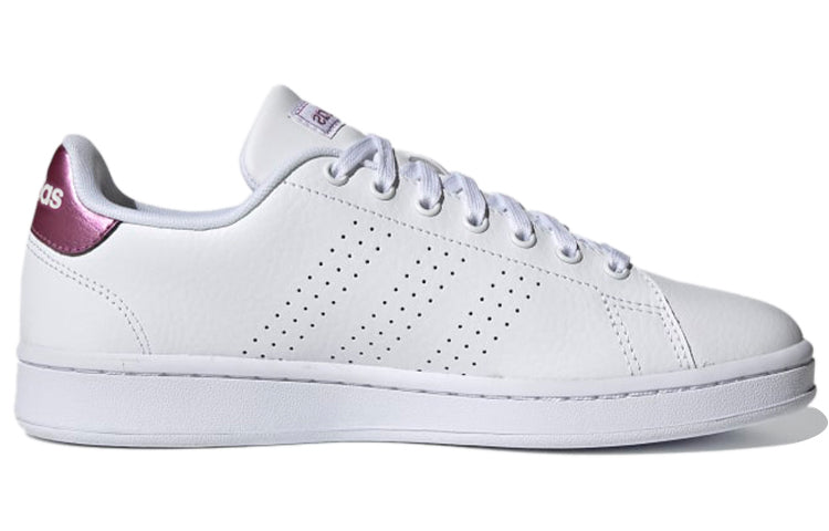 (WMNS) adidas Advantage 'White Cherry Metallic' FY9096