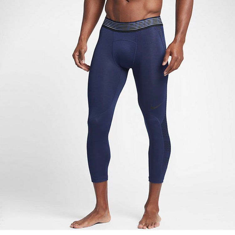 Nike Running Training Sports skinny shark track pants Blue 828164-430
