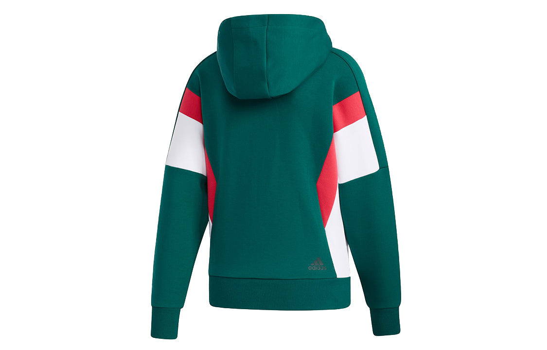 (WMNS) adidas Urban DK Jackets 'Green White Red' GM1463