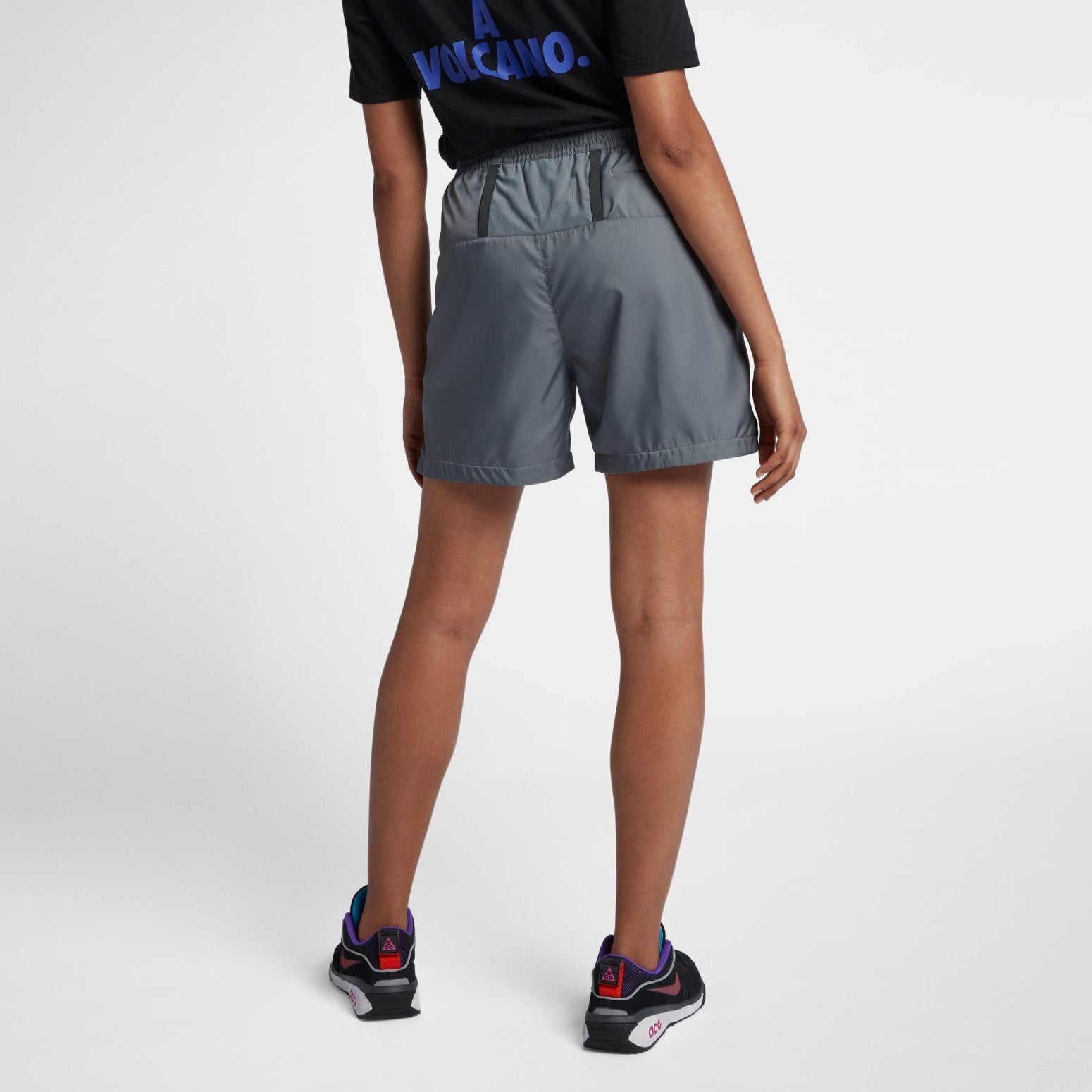 Nike ACG Woven Short 'Grey Anthracite Magenta' AO8272-065