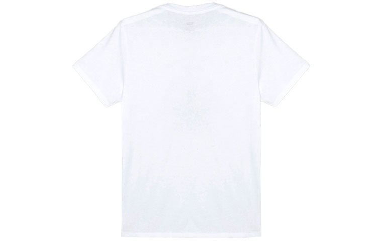 Men's Levis x POKEMON Crossover Cartoon Printing Short Sleeve White 57788-0000