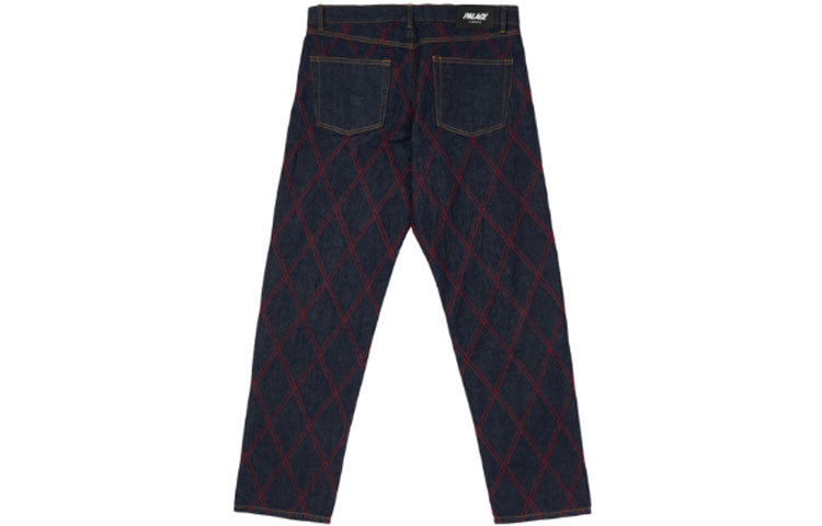 Palace SS22 Diamond Stitch Jean Indigo Pants 'Navy' PAL-SS22-140