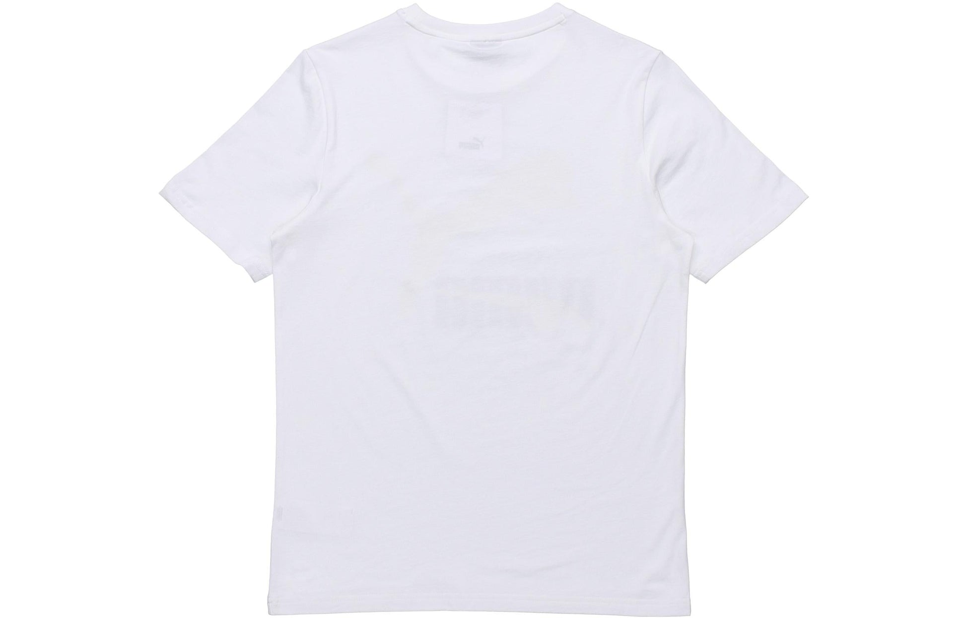 PUMA Classics Logo T-Shirt 'White Gold Black' 532280-02