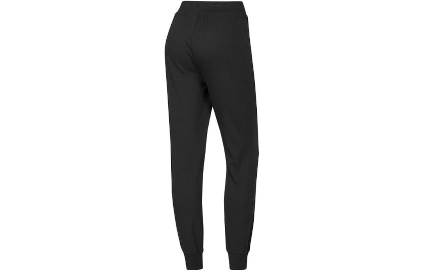 (WMNS) Skechers Logo Woven Pants 'Black' P222W008-0018