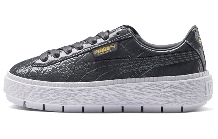 (WMNS) PUMA Platform Trace Exotic Lux 'Gray White' 367730-01