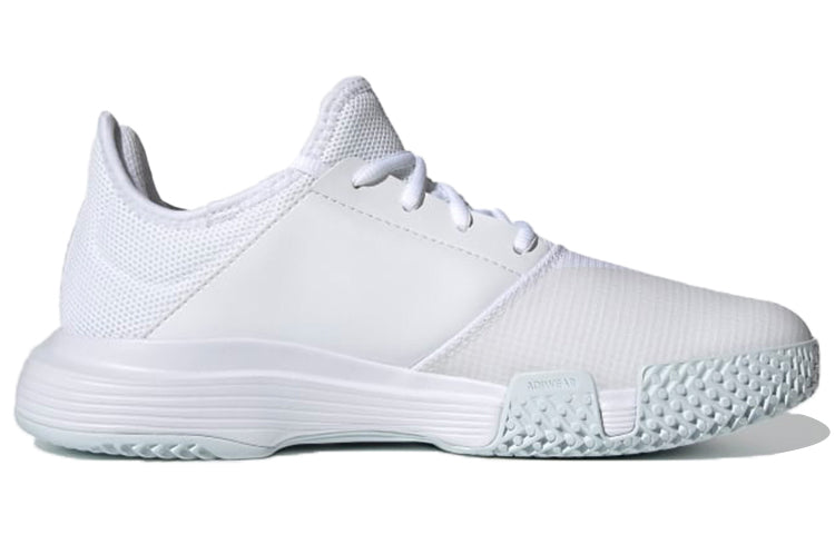 (WMNS) adidas GameCourt 'White Silver Metallic' FX1558