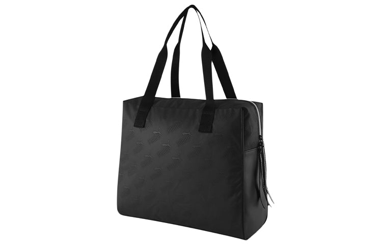 (WMNS) PUMA Core Up Large Shopper 'Black White' 077387-01
