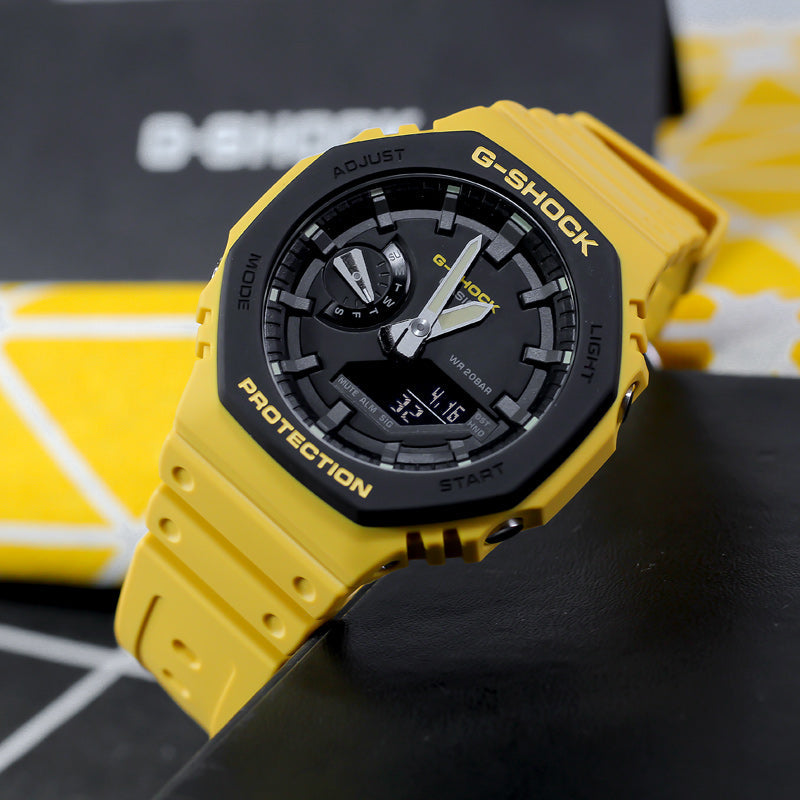 CASIO G-Shock Analog-Digital 'Yellow' GA-2110SU-9A