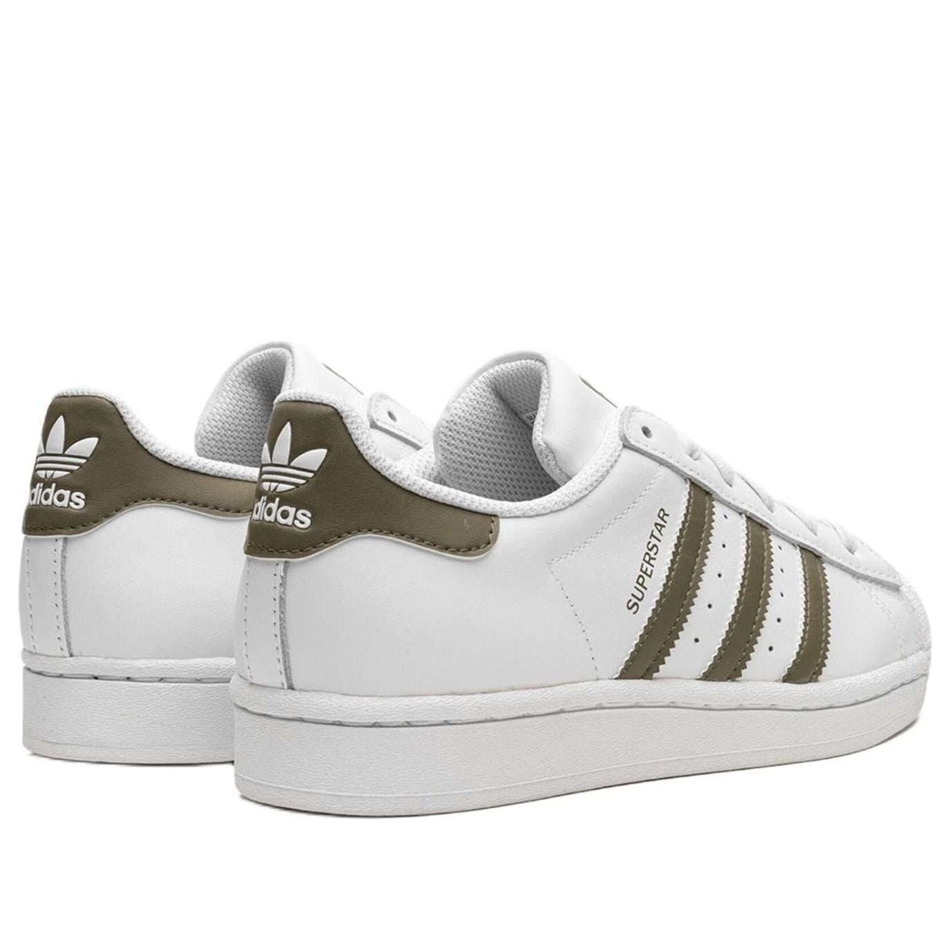 (PS) adidas SUPERSTAR 'White Focus Olive' GV6623