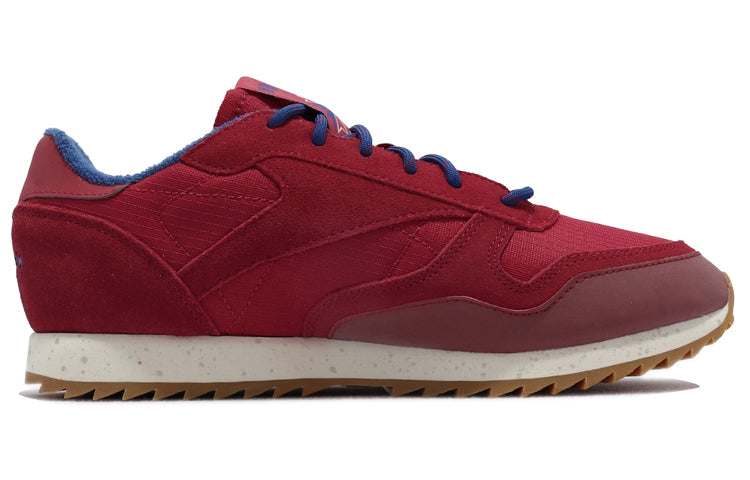 (WMNS) Reebok Classic Leather Ripple 'Excellent Red Blue' DV7196