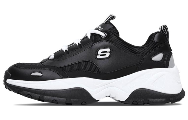 Skechers Kozmiks Running Shoes Black/White 999031-BKW