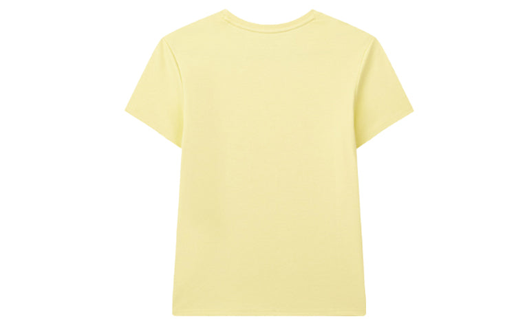 (WMNS) FILA JAGGER Sports Short Sleeve Yellow F11W028176F-YE