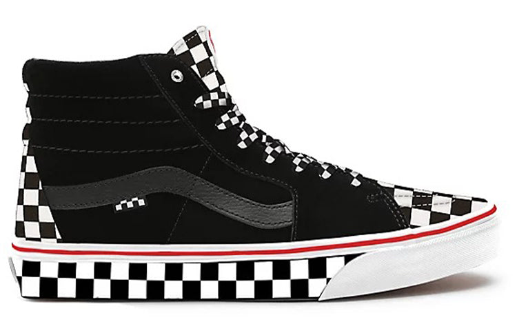 Vans Customs Sk8-hi Skate Chessboard Black/White VN0A3CST061