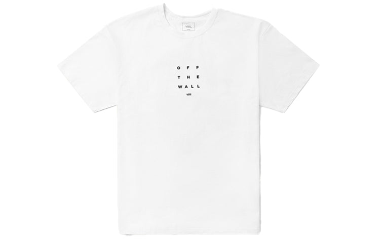 Vans Short Sleeve Couple Style White VN0A4P51WHT1