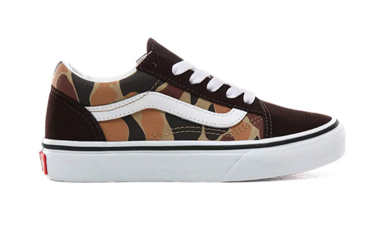 (PS) Vans Vintage Camo Old Skool 'Black Yellow' VN0A4BUUUY5
