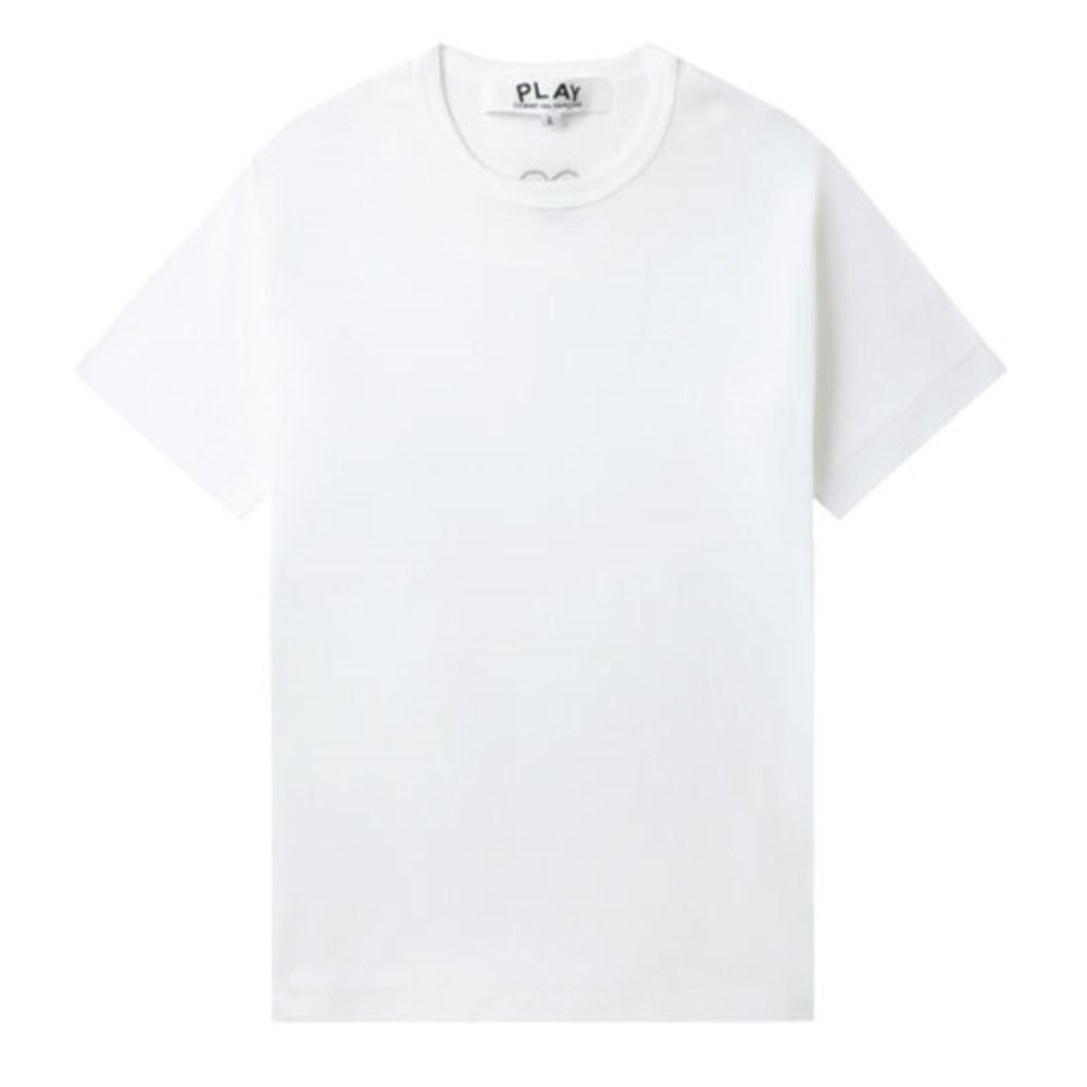 COMME des GARCONS PLAY SS25 Back Emblem T-Shirt 'White' AX-T341-051-3