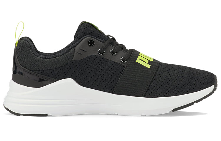 PUMA Shoes 'Black Yellow White' 373015-17
