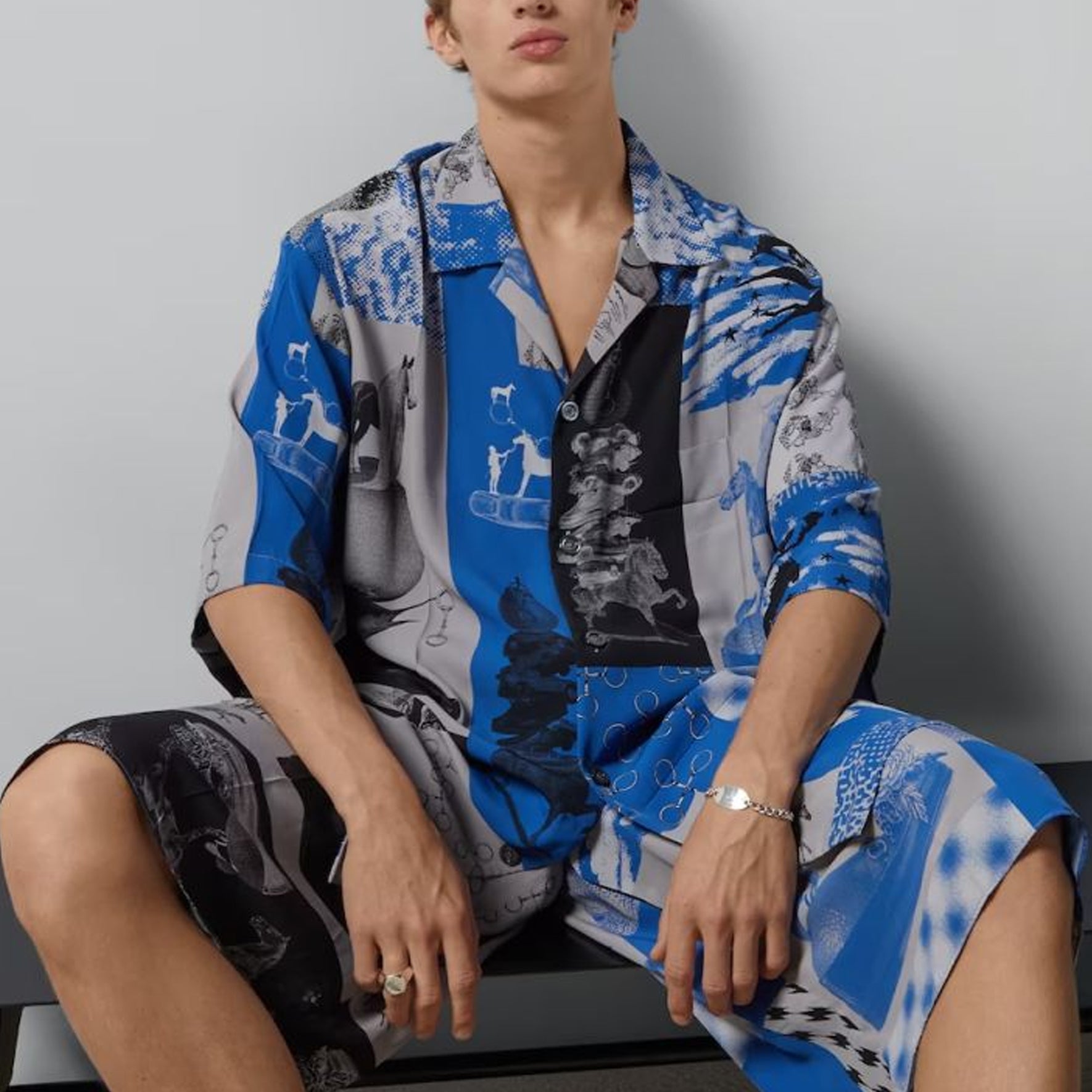 Gucci Graphic Print Viscose Shirt 'Multicolor' 782625-ZAQC7-4049
