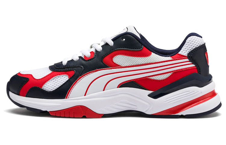 PUMA Axis SUPR 'White Peacoat Red' 370766-02