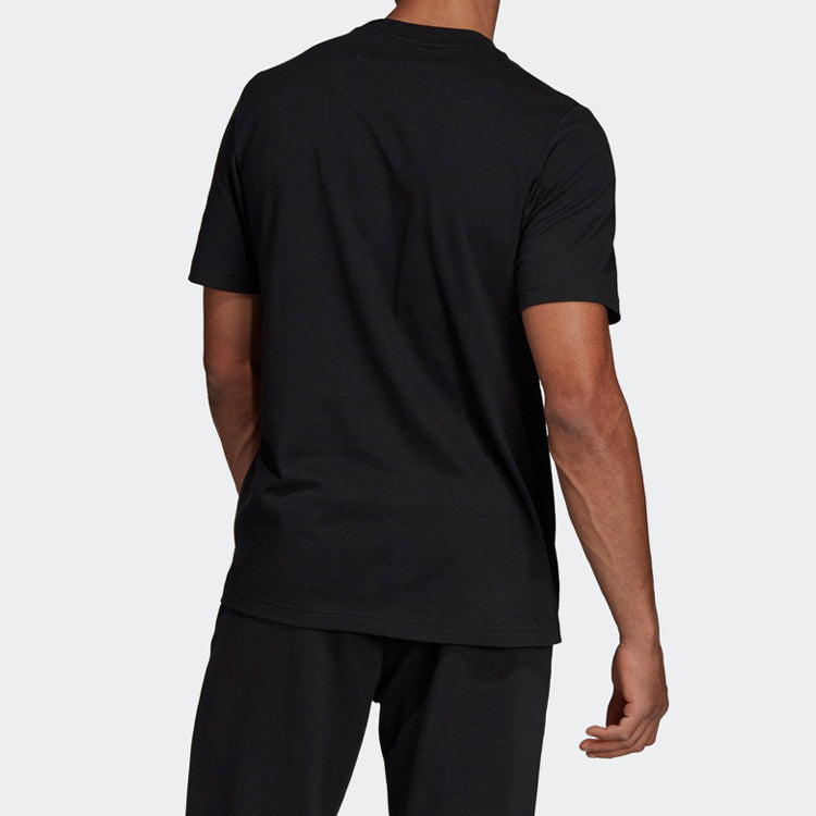 adidas Training Pullover Round Neck Short Sleeve Black DU0428