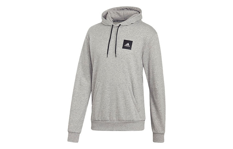 adidas Must Haves Graphic logo Printing Cozy Sports Gray FL4023