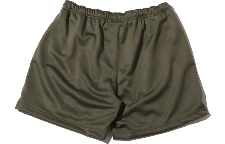 Men's Nike Solid Color Minimalistic Elastic Waistband Logo Medium Olive Shorts DH4658-222