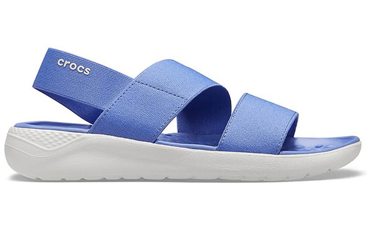 (WMNS) Crocs LiteRide Lightweight Sky Blue Sandals 206081-4SE