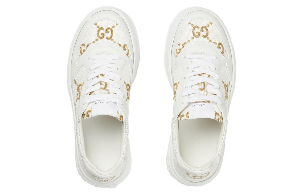 (WMNS) Gucci GG Sneaker 'White Leather' 670408-AACXG-9059