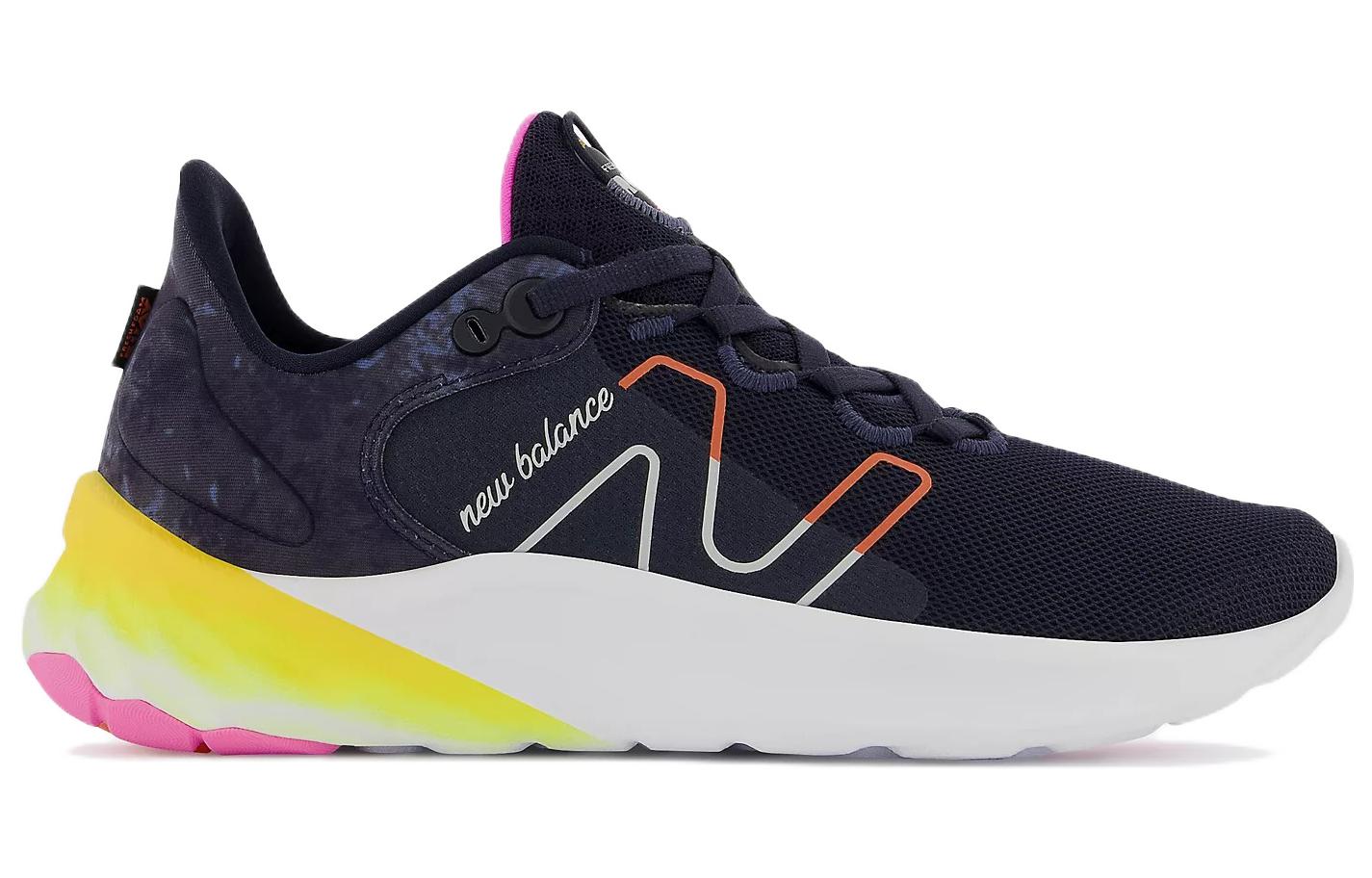 (WMNS) New Balance Fresh Foam Roav v2 'Black Orange Yellow' WROAVCK2
