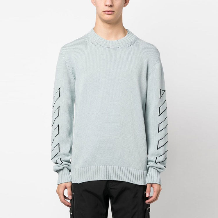 Off-White SS23 Intarsia Sweater OMHE087S23KNI0014110