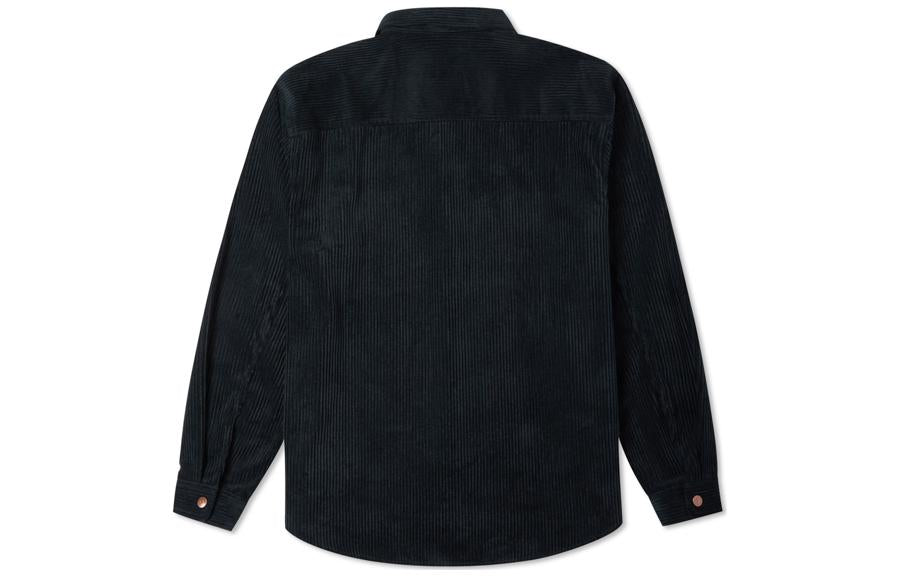 Converse Corduroy Button Shirt Asia Sizing 'Black' 10024006-A01