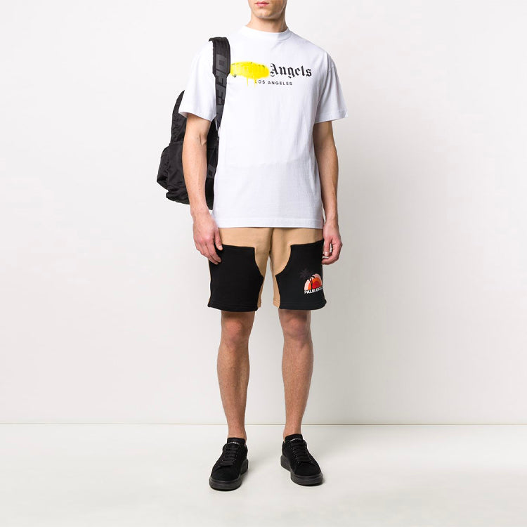 PALM ANGELS Tokyo Sprayed Logo Tee Logo Tee PMAA001S204130550160