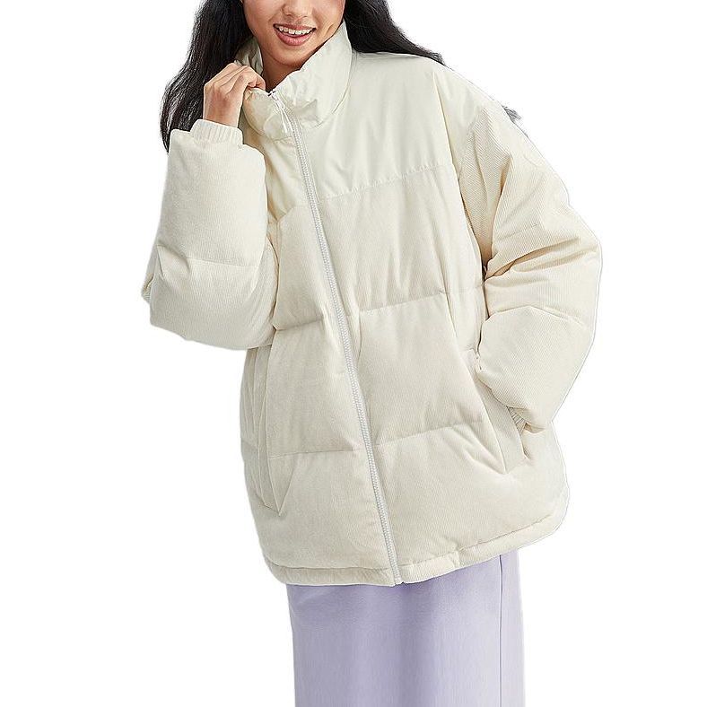 (WMNS) Skechers Sports Series Windproof Down Jacket 'White' L423U078-00NA