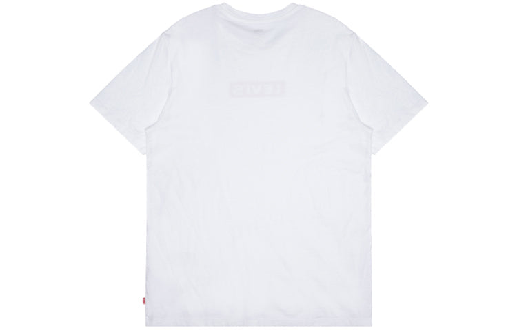 Men's Levis Casual Pure Cotton Short Sleeve White 85785-0009