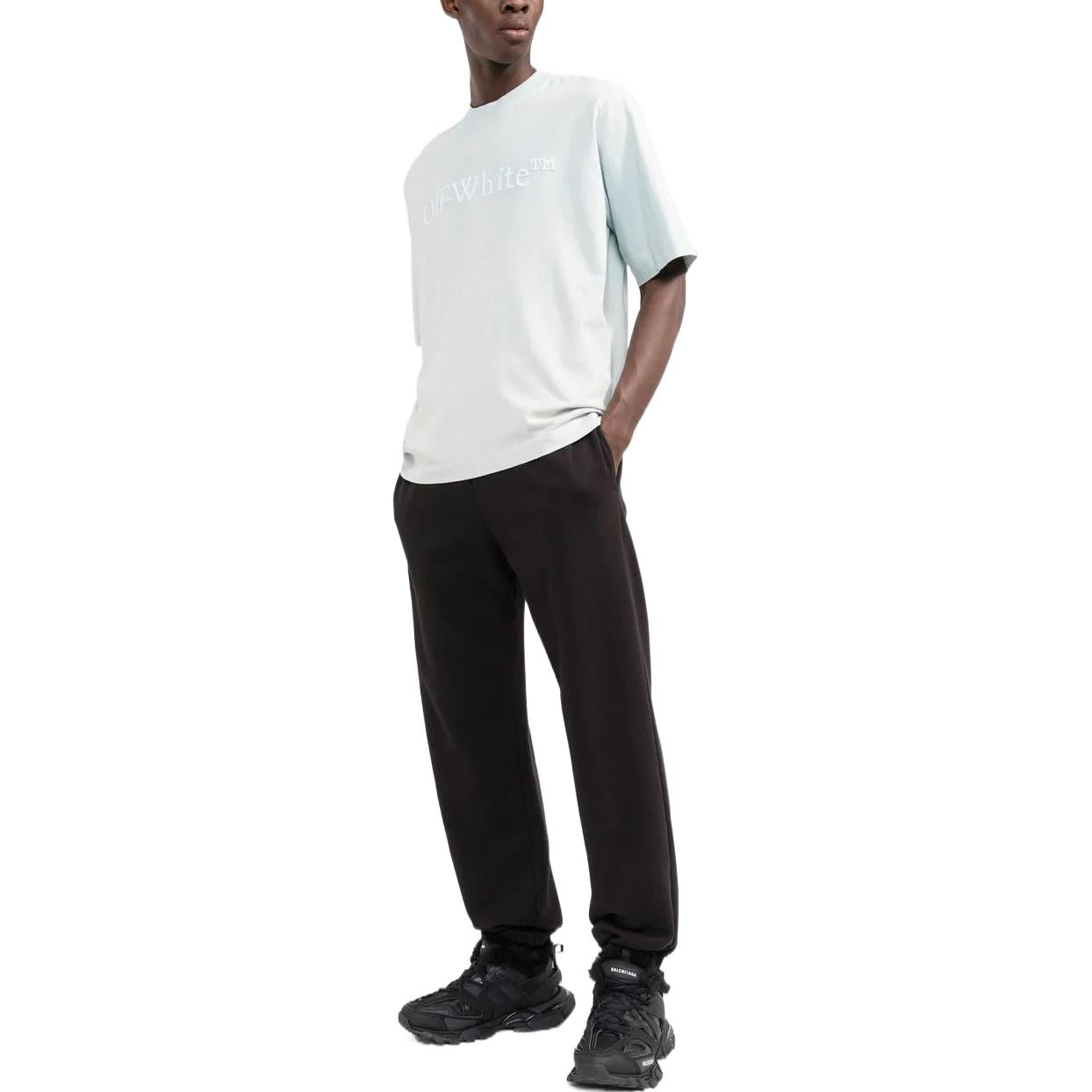 Off-White SS22 Round Neck Short Sleeve Pullover 'White' OMAA119S22JER0014141