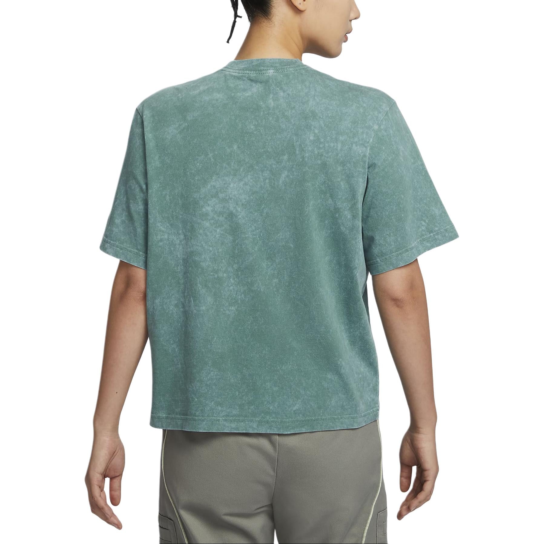 (WMNS) Nike Sportswear T-shirt Asia Sizing 'Washed Teal' FZ4886-361