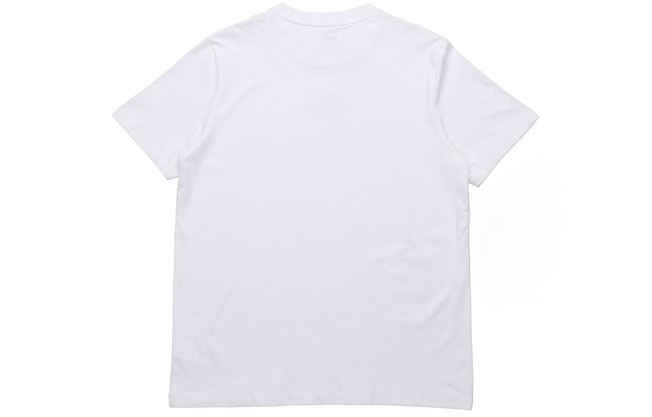 PUMA Casual Sports Short Sleeve White 844632-02