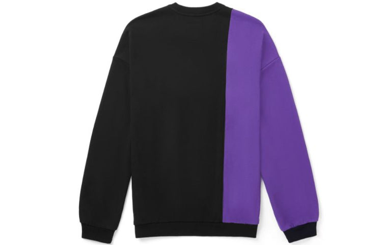 Vans Unisex Sweatshirt Black/Purple VN0A4BQLBLK
