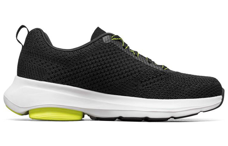 (WMNS) Skechers Go Run Viz Tech Sneakers Black/Yellow/Pink 16000-BKLM