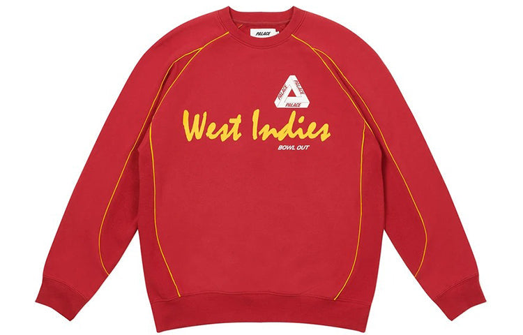 PALACE Cozy Round Neck Pullover Unisex Red P19CS162